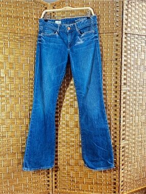 Gap 1969 Perfect Boot Jeans 29 Long 36” Inseam Medium Wash Stretch Denim